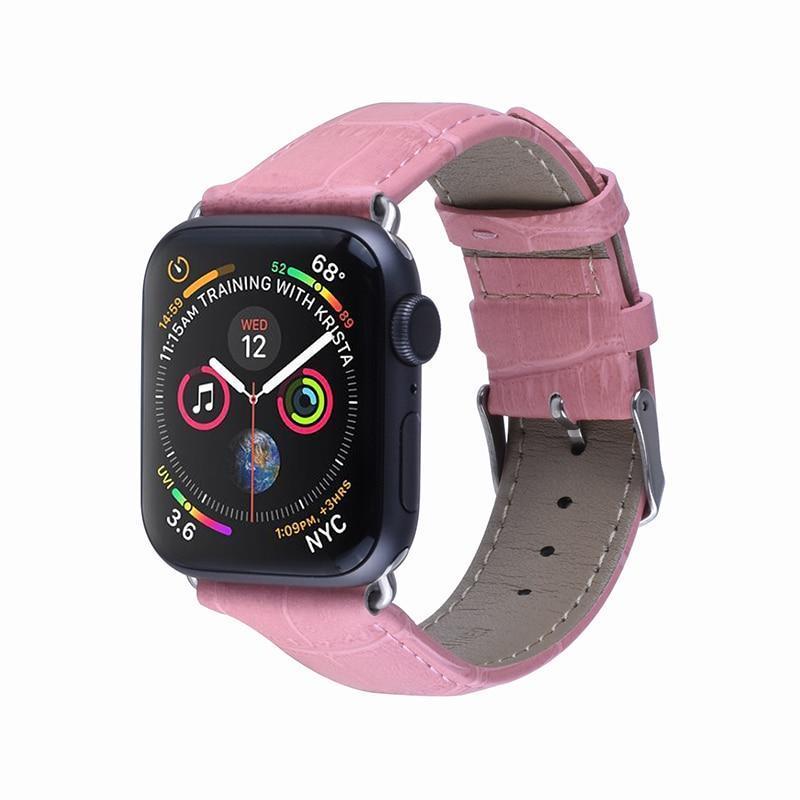 Pulseira de Couro para Apple Watch 38/40/42/44mm