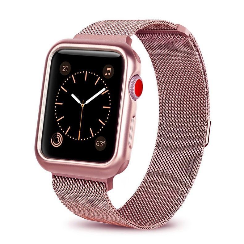 Pulseira com Case Milanese para Apple Watch  38/42mm